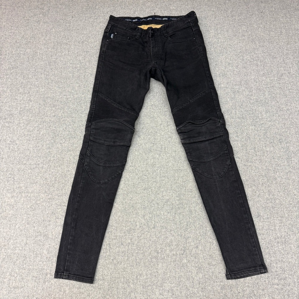 Uglybros Twiggy Motorcycle Jeans 28 Black Kevlar Reinforced Biker Riding Pants